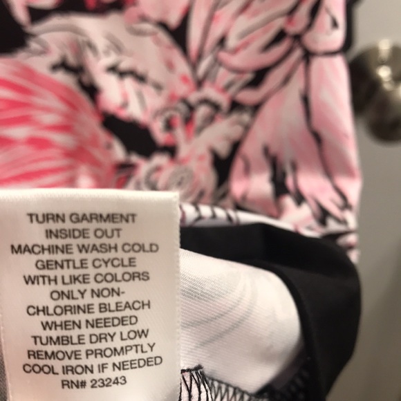 Pink Floral Shift Dress - Picture 5 of 6